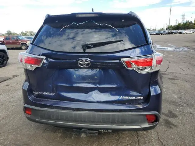 2014 TOYOTA HIGHLANDER LIMITED  