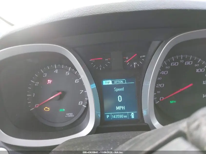 2016 CHEVROLET EQUINOX LT