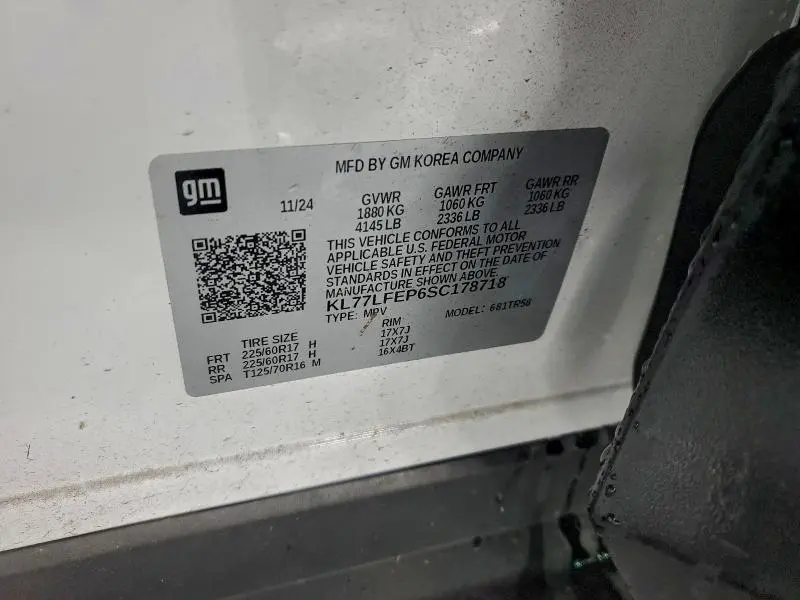 2025 CHEVROLET TRAX LS  