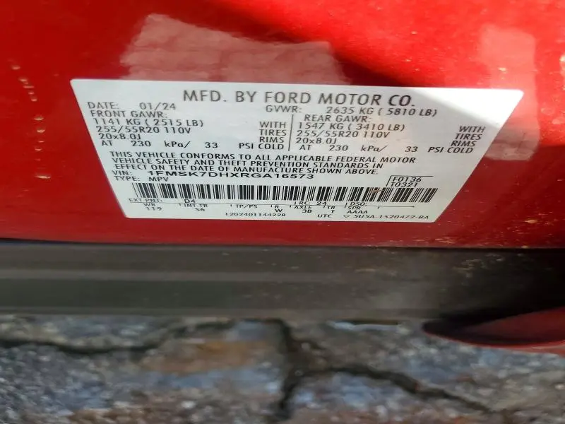 2024 FORD EXPLORER XLT  