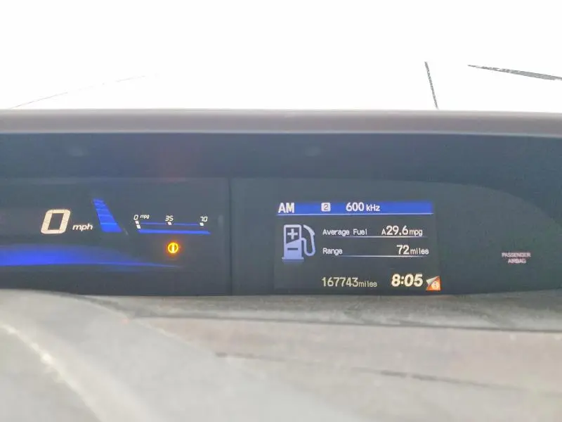 2012 HONDA CIVIC LX  