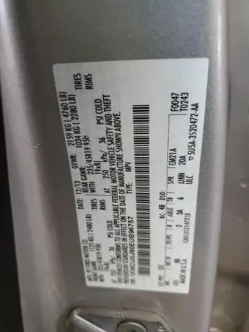 2014 FORD ESCAPE TITANIUM  