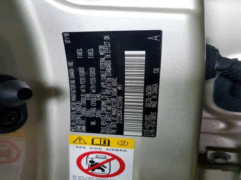 2018 LEXUS RX 350 BASE  