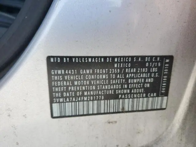 2015 VOLKSWAGEN JETTA TDI  