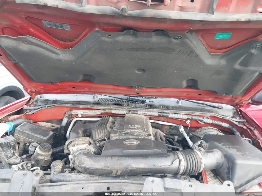 2012 NISSAN FRONTIER S