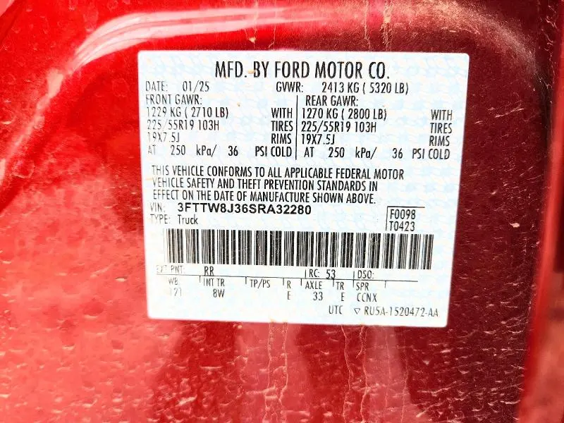 2025 FORD MAVERICK XLT  