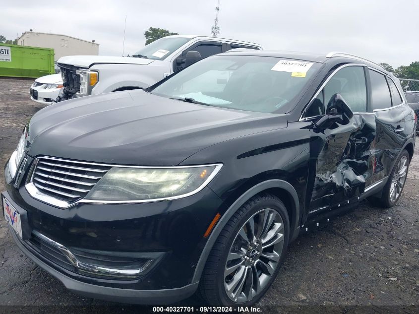 2016 LINCOLN MKX RESERVE