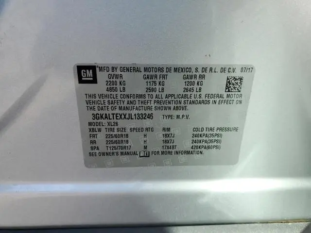 2018 GMC TERRAIN SLE  