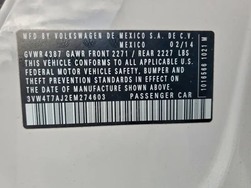 2014 VOLKSWAGEN JETTA GLI  