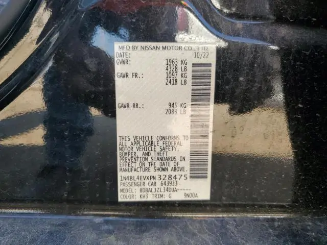 2023 NISSAN ALTIMA SL  