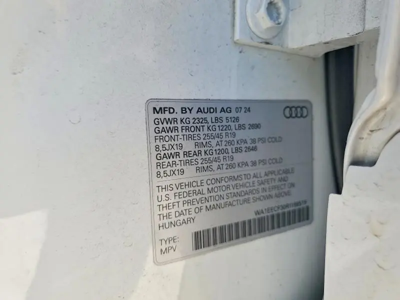 2024 AUDI Q3 PREMIUM PLUS S LINE 45  