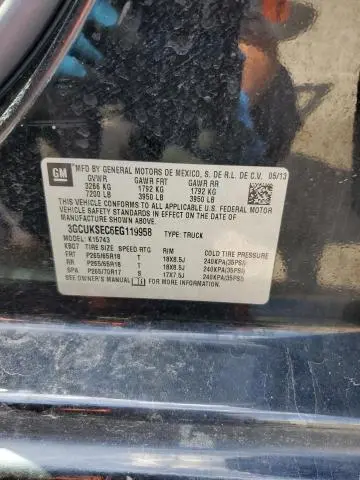 2014 CHEVROLET SILVERADO K1500 LTZ  