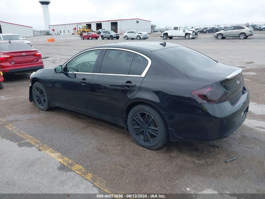 2012 INFINITI G37X  