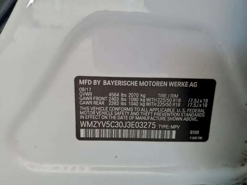 2018 MINI COOPER COUNTRYMAN ALL4  