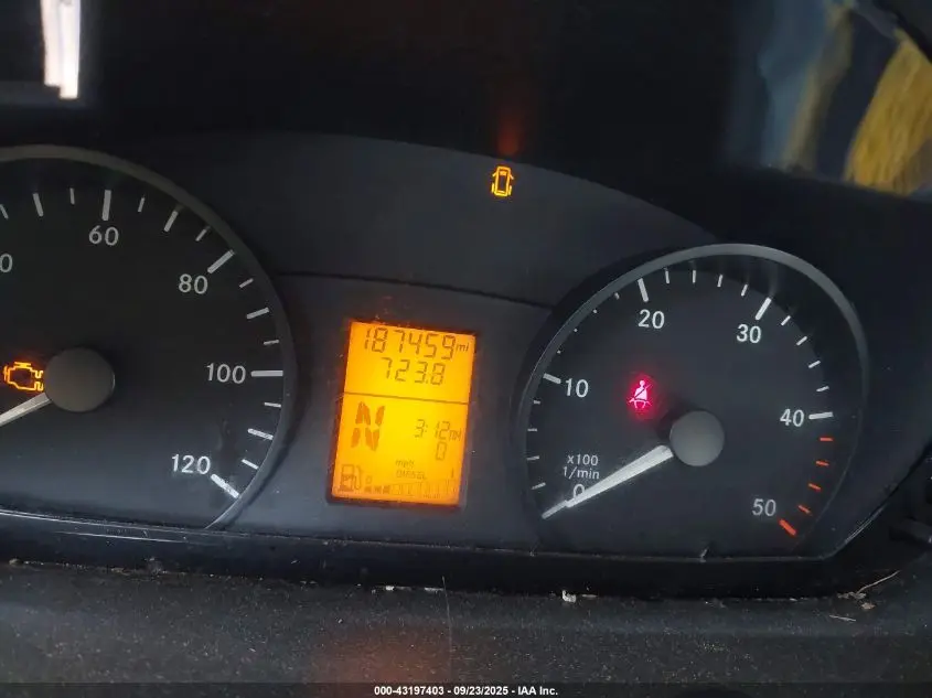 2012 MERCEDES-BENZ SPRINTER 2500 HIGH ROOF