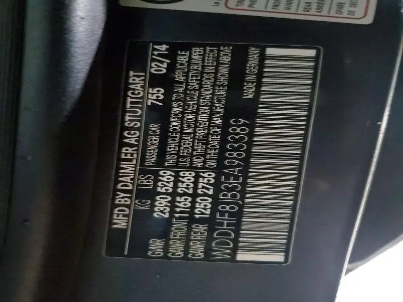 2014 MERCEDES-BENZ E 350 4MATIC  