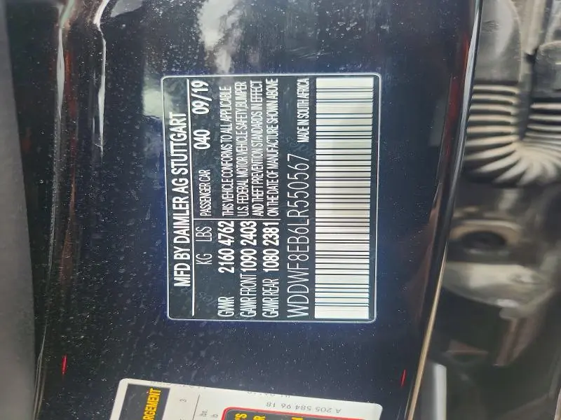 2020 MERCEDES-BENZ C 300 4MATIC  