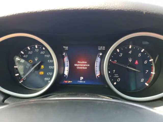 2015 MASERATI GHIBLI S  