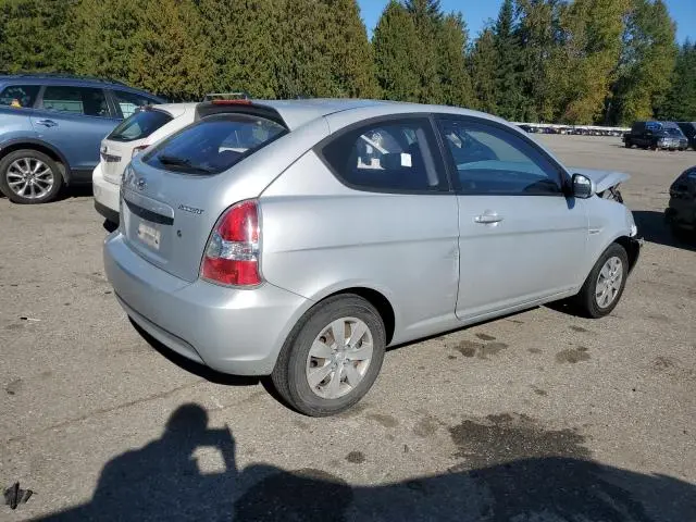 2010 HYUNDAI ACCENT BLUE  