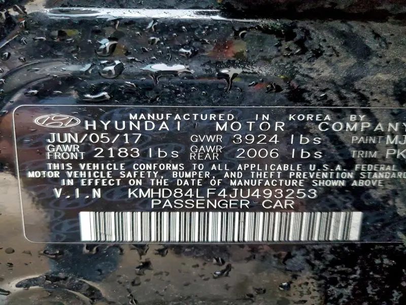 2018 HYUNDAI ELANTRA SEL  