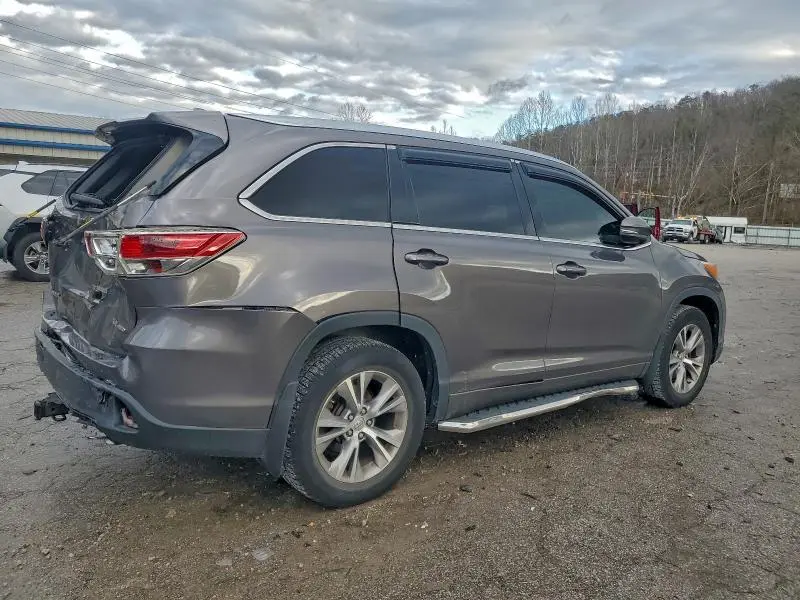 2015 TOYOTA HIGHLANDER XLE  