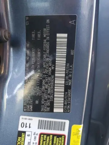 2017 TOYOTA SIENNA LE  