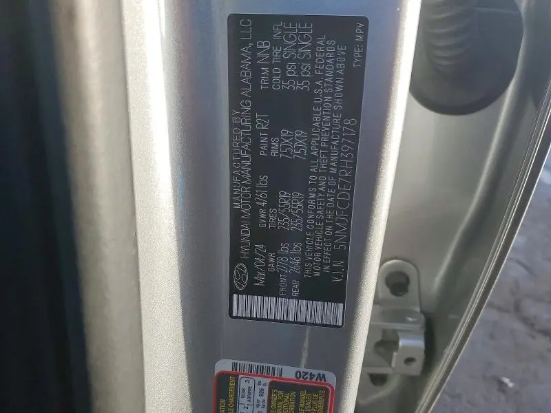 2024 HYUNDAI TUCSON SEL  