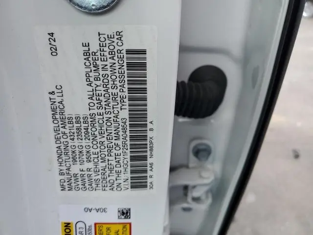2024 HONDA ACCORD LX  