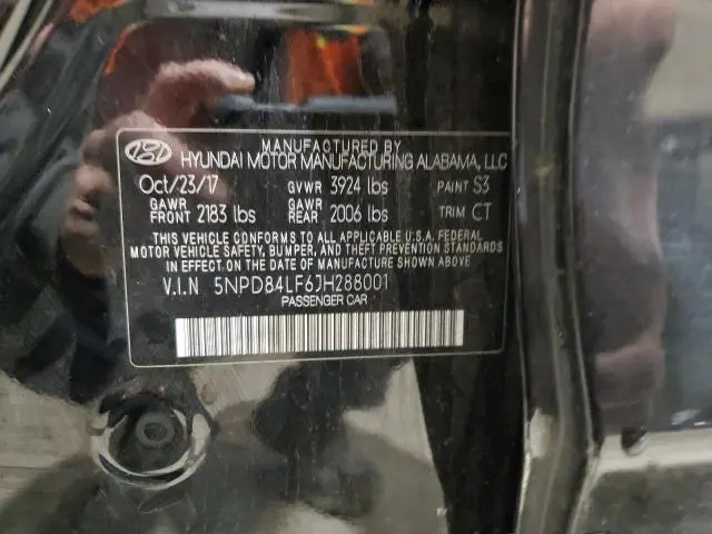 2018 HYUNDAI ELANTRA SEL  