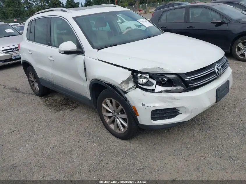 2017 VOLKSWAGEN TIGUAN 2.0T WOLFSBURG EDITION