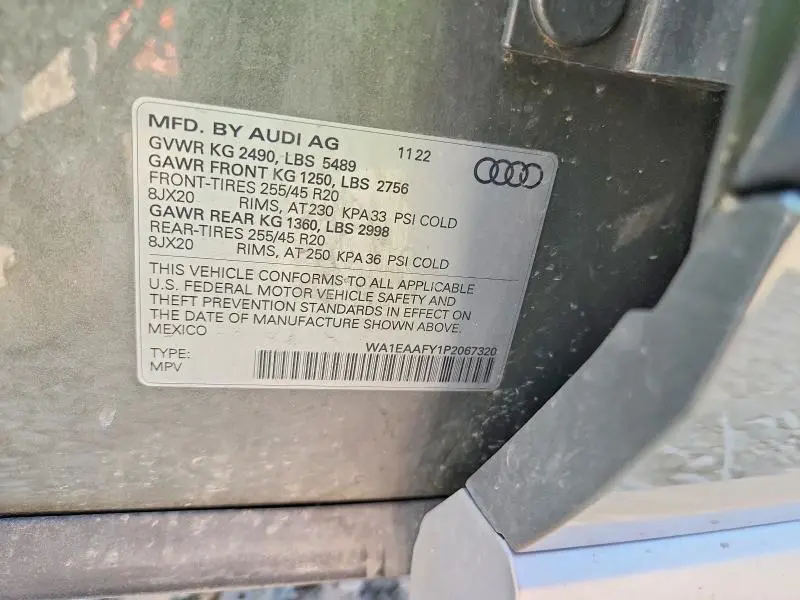 2023 AUDI Q5 PREMIUM PLUS 45  