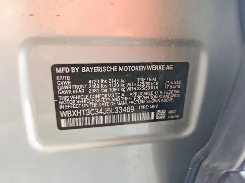 2018 BMW X1 XDRIVE28I  