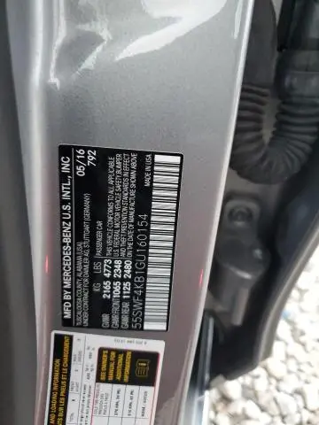 2016 MERCEDES-BENZ C 300 4MATIC  