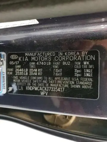 2018 KIA SPORTAGE LX  