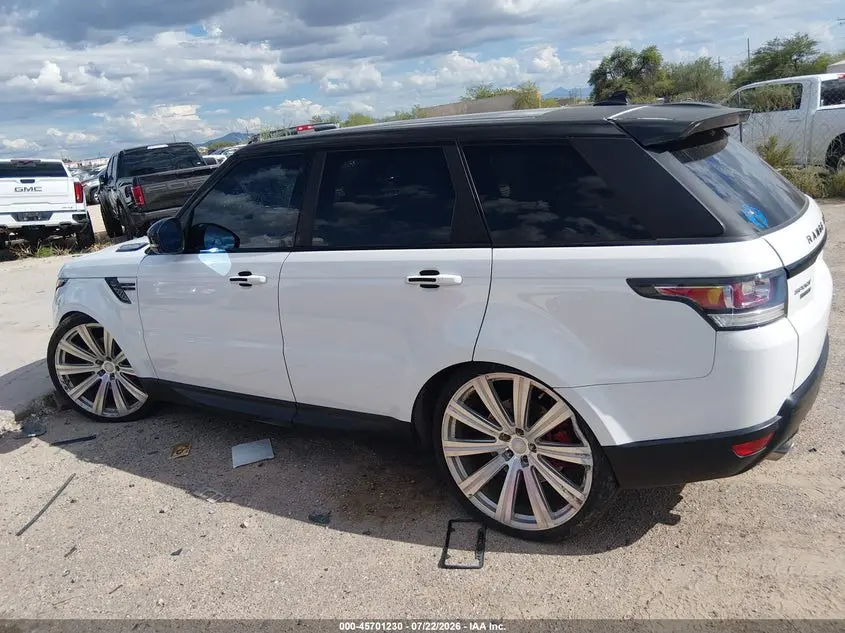 2016 LAND ROVER RANGE ROVER SPORT 5.0L V8 SUPERCHARGED/5.0L V8 SUPERCHARGED DYNAMIC