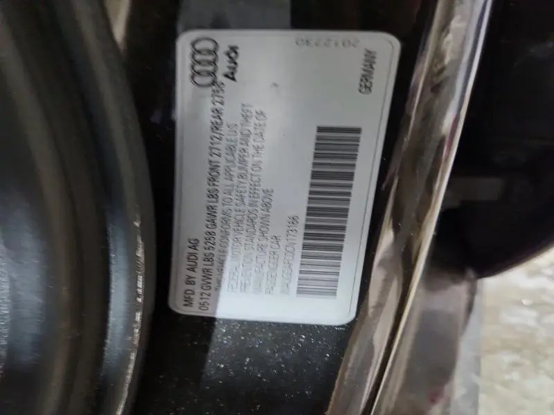 2012 AUDI A6 PREMIUM PLUS  