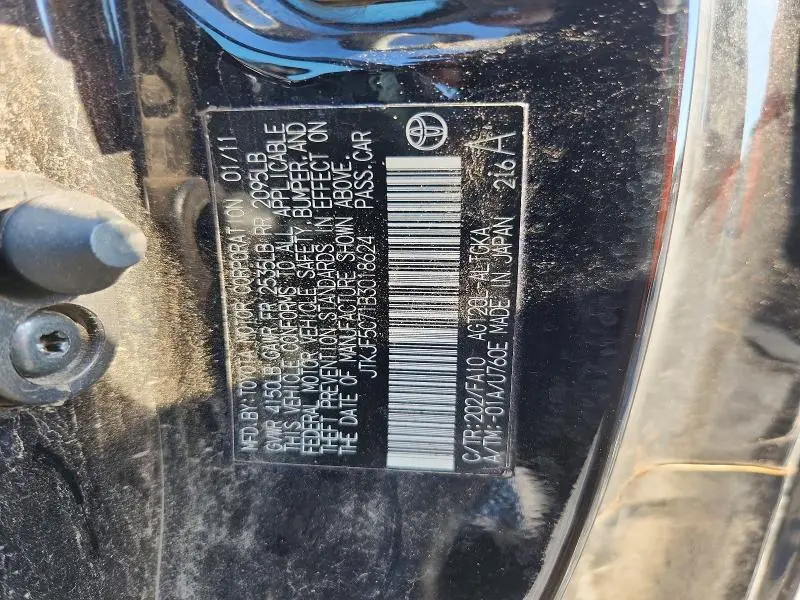2011 SCION TC BASE  