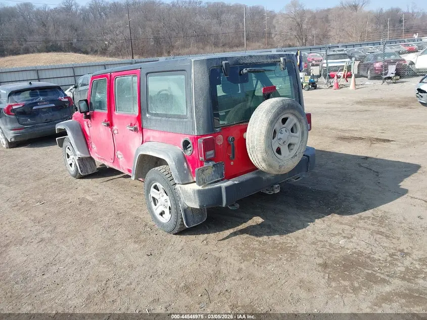 2016 JEEP WRANGLER UNLIMITED SPORT RHD