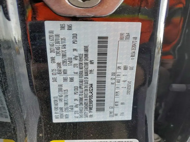 2025 FORD BRONCO BADLANDS  