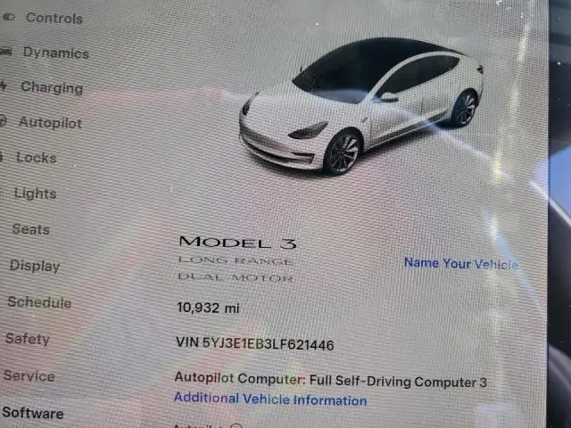 2020 TESLA MODEL 3   