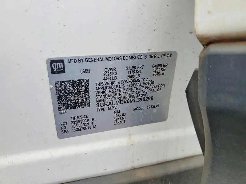 2021 GMC TERRAIN SLE  