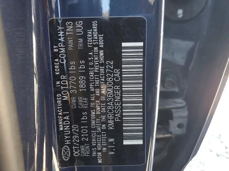 2021 HYUNDAI VENUE DENIM  