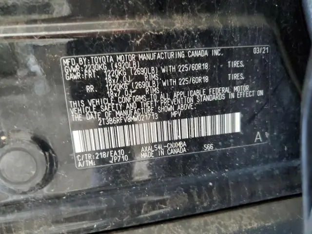 2021 TOYOTA RAV4 XLE PREMIUM  