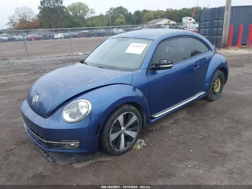 2012 VOLKSWAGEN BEETLE 2.0T TURBO