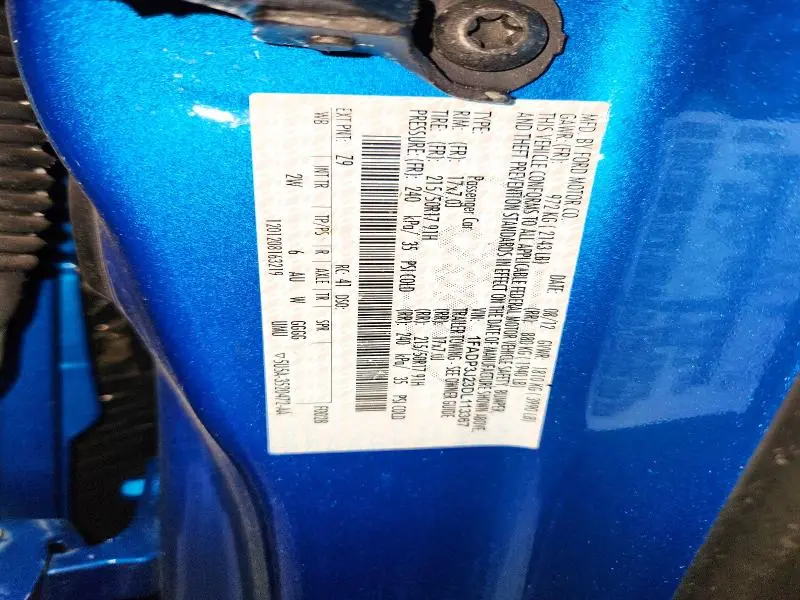 2013 FORD FOCUS TITANIUM  