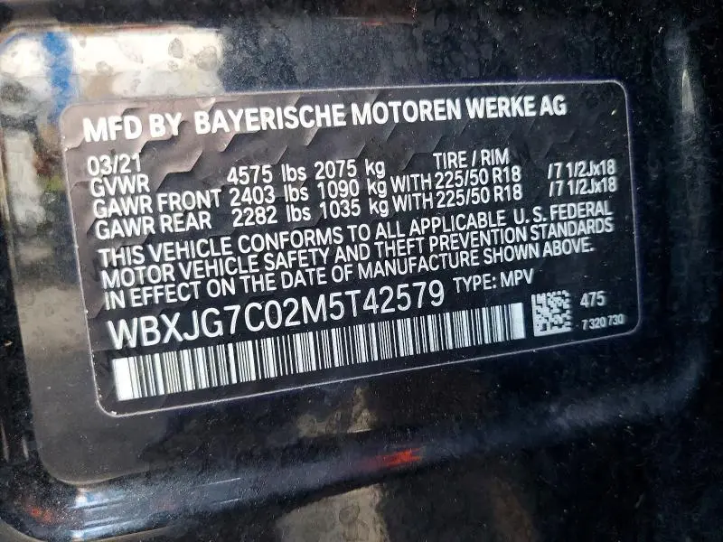 2021 BMW X1 SDRIVE28I  