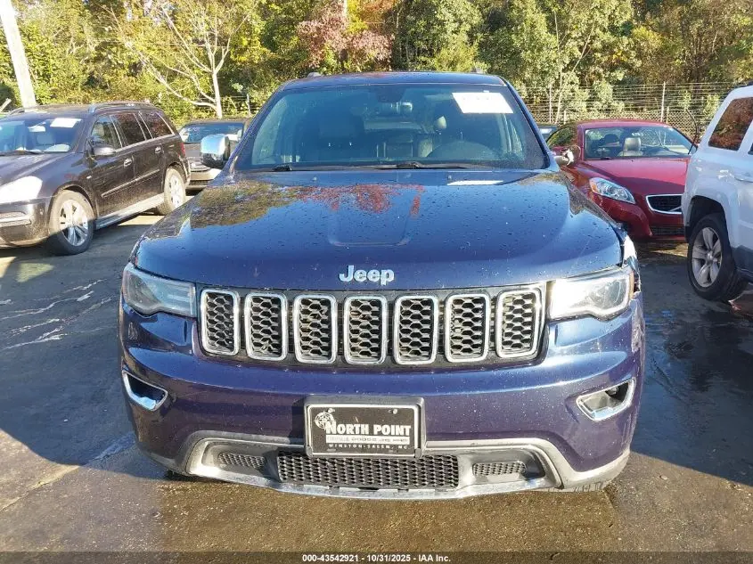 2017 JEEP GRAND CHEROKEE LIMITED 4X4