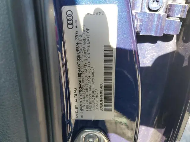 2015 AUDI A3 PRESTIGE S-LINE