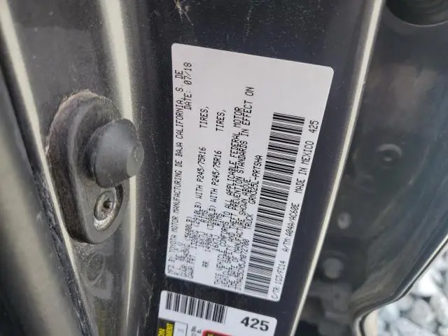 2018 TOYOTA TACOMA DOUBLE CAB  