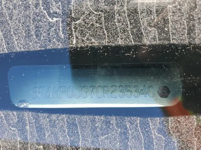 2012 FORD FUSION SEL  